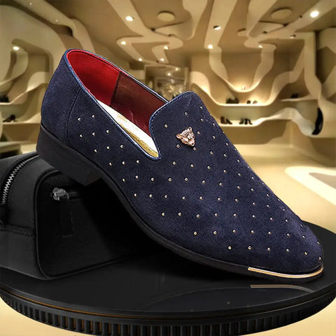 Stessil-Mocassini A Pois Uomo