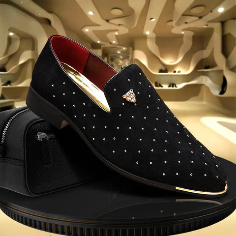 Stessil-Mocassini A Pois Uomo